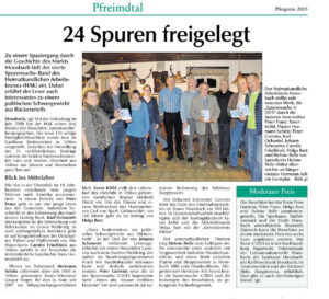 Broschüre Spurensuche 4/2015